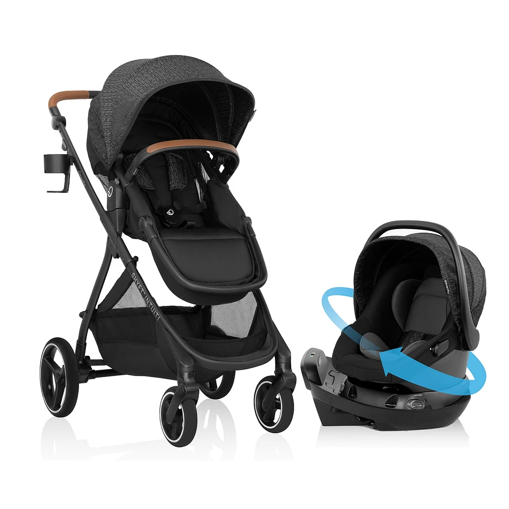 Système de Voyage Shyft Intuiti avec siège d’auto Revolve 180 Litemax NXT - Noir