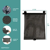 Suction Cup Car Side Window Retractable Sunshade