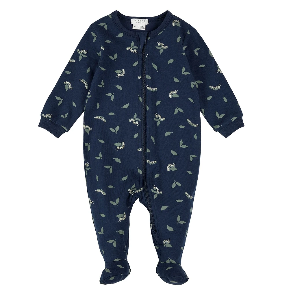 Caterpillar Pajamas 0-12m