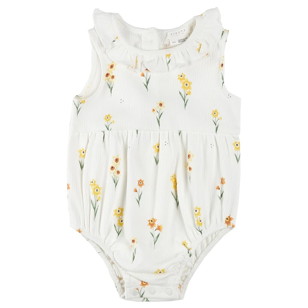 Barboteuse Jonquilles 3-24mois