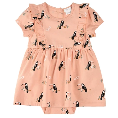 Toucan Dress 3-24m