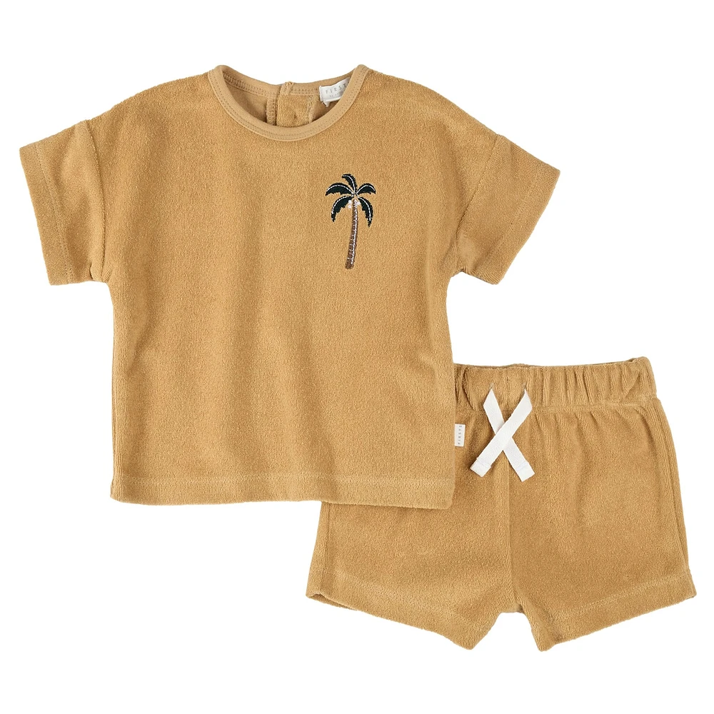 Monkey Terry Set 3-24m