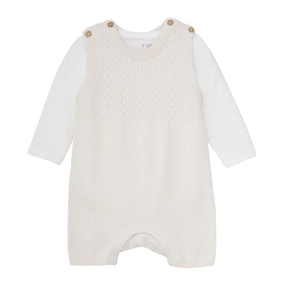 Knit Romper Set 3-24m