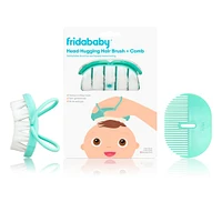 Baby Head-Hugging Hairbrush + Styling Comb Set