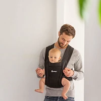 Porte-bébé Nouveau-Né Embrace - Noir Intense