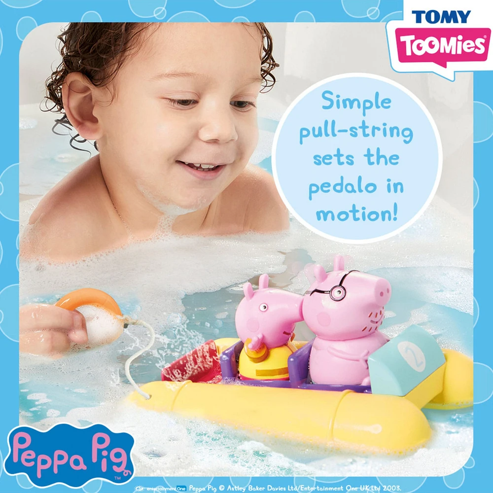 Toomies Peppa Pig Peppa Pull & Go Pedalo