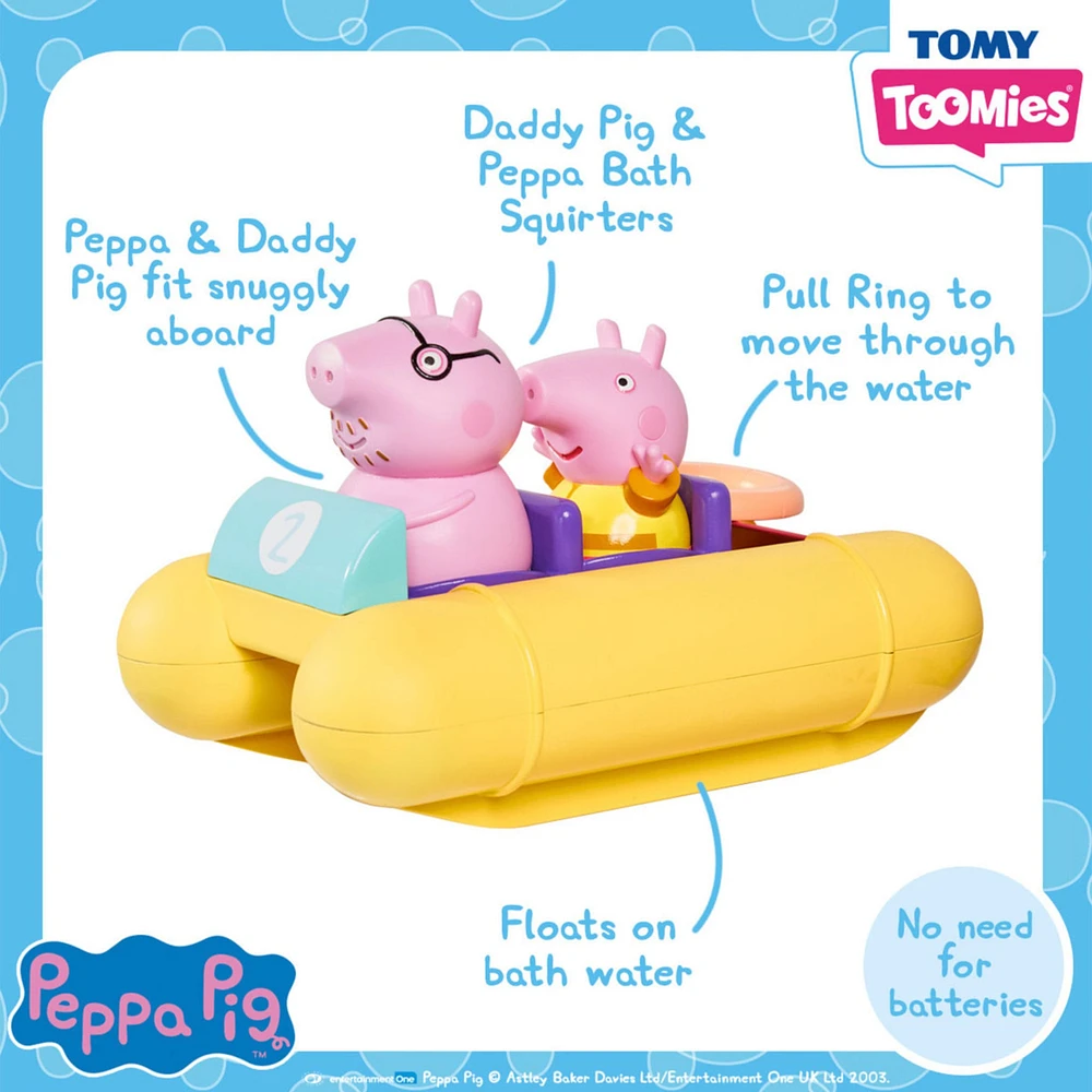 Toomies Peppa Pig Peppa Pull & Go Pedalo