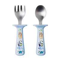 Bluey Fork And Spoon Set  with Handle Guards
