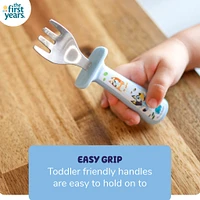 Bluey Fork And Spoon Set  with Handle Guards