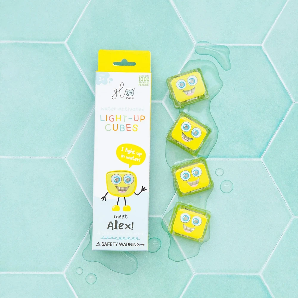 Cubes Lumineux pour le Bain