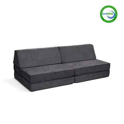 Canapé Modulaire Complet - Charcoal Chill