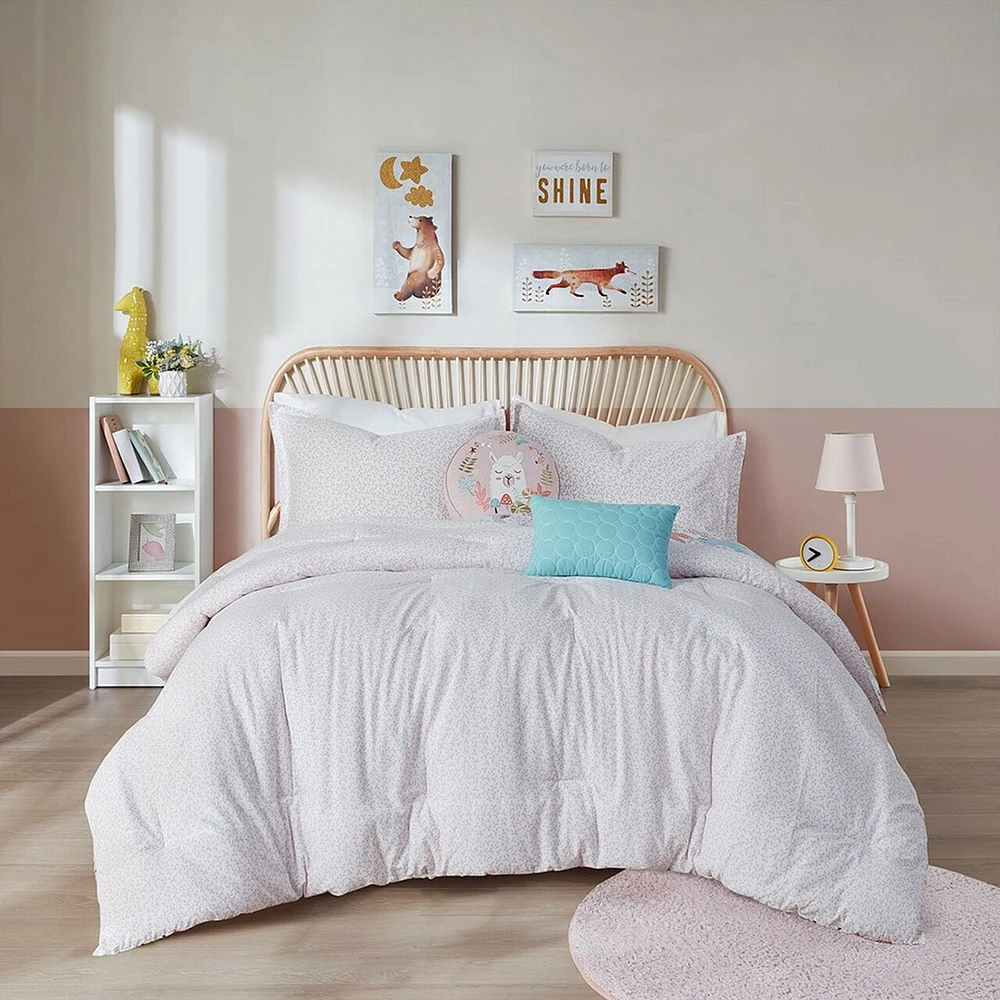 Twin Comforter 4 Pieces - Iris Woodland