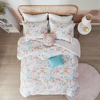 Twin Comforter 4 Pieces - Iris Woodland