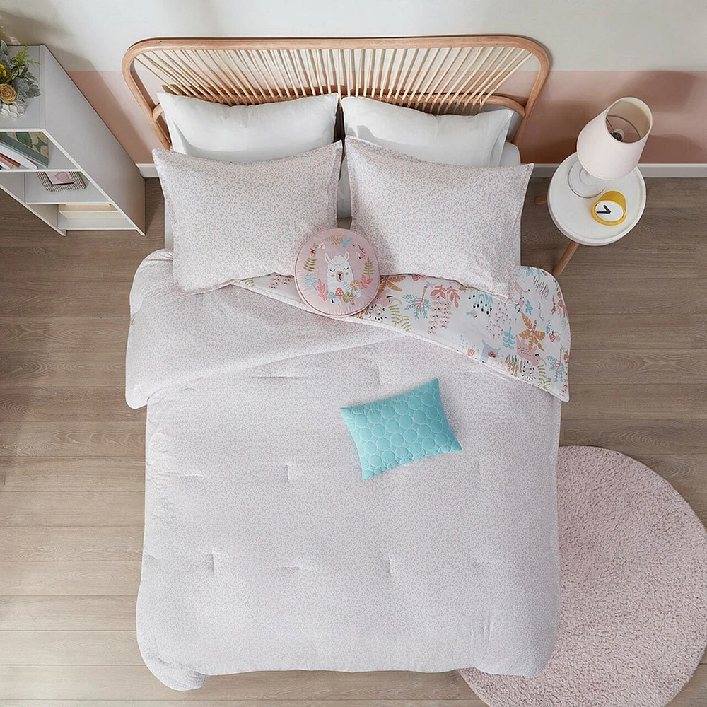 Twin Comforter 4 Pieces - Iris Woodland
