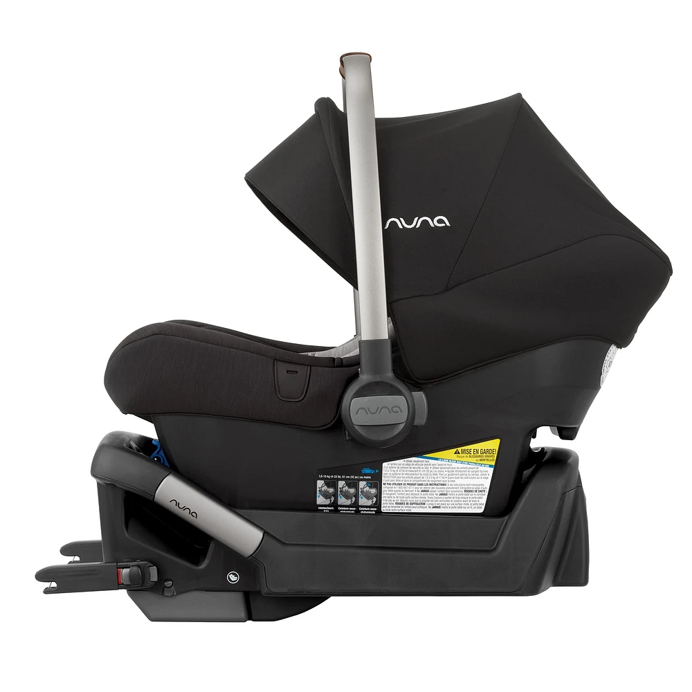 Nuna Pipa Lite Car Seat  – Caviar (Clément Exclusive)