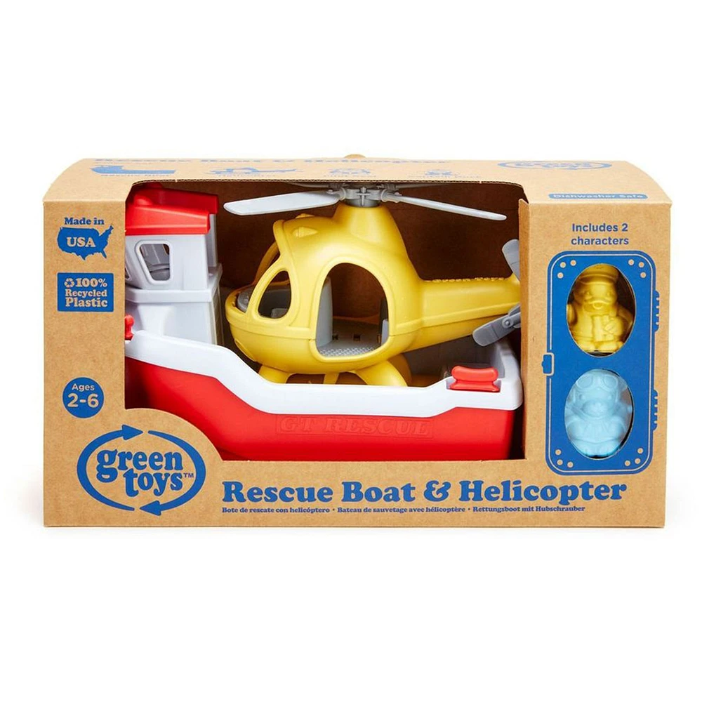 Bateau et Hélicoptère