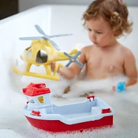 Bateau et Hélicoptère