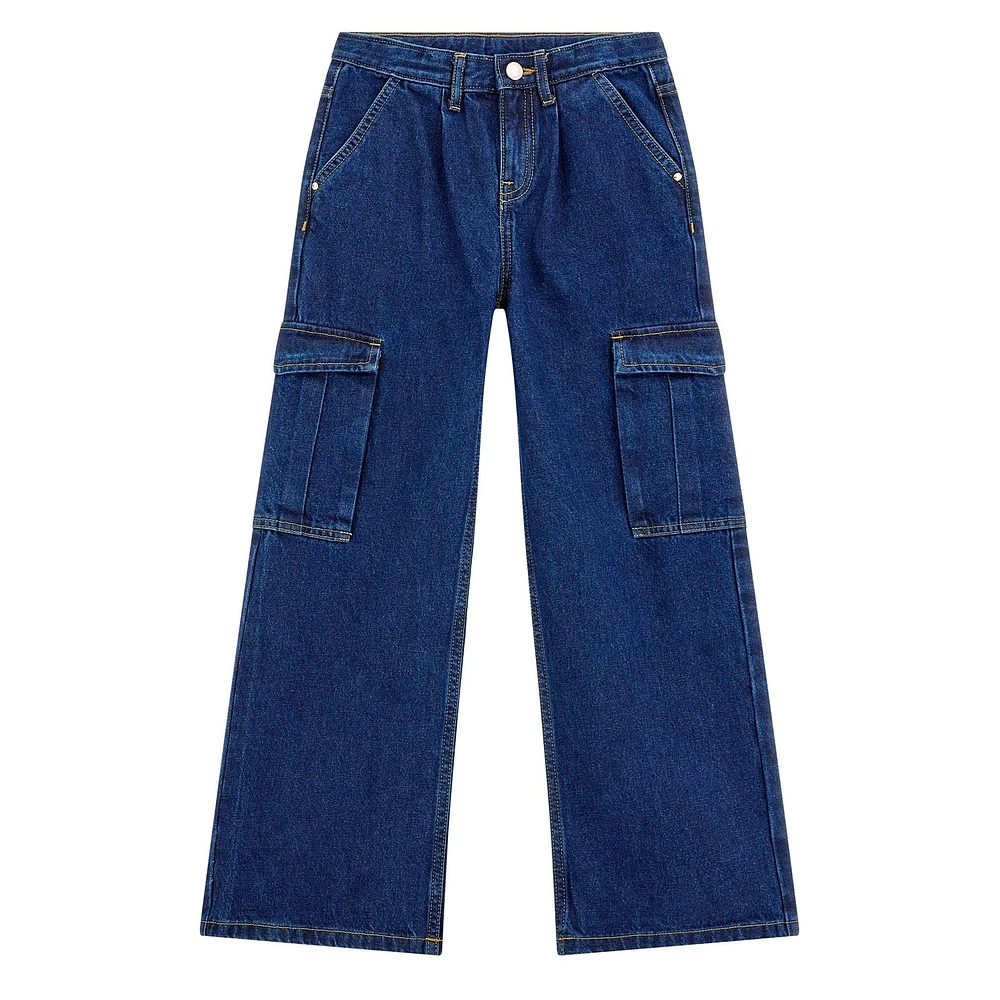 Jeans Cargo 7-14ans