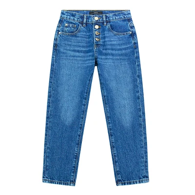Jeans Coupe Droite 7-14ans