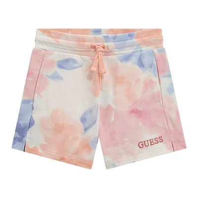 Short Ouatée Imprimée Fleurs 7-14ans