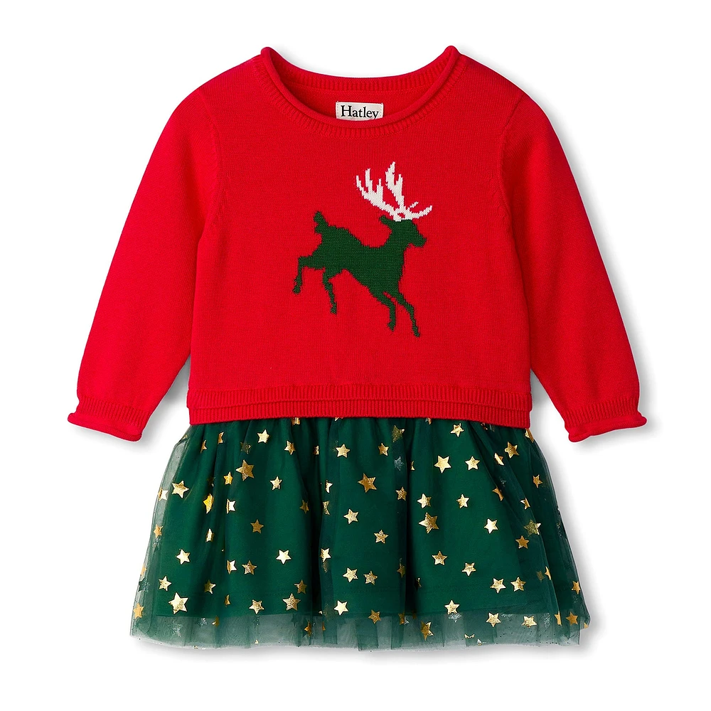 Robe Tricot Reine 6-24mois