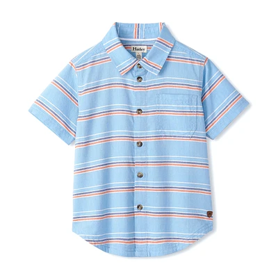 Chemise Rayée Bleu 2-8ans