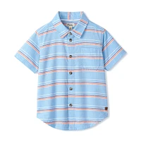 Chemise Rayée Bleu 2-8ans