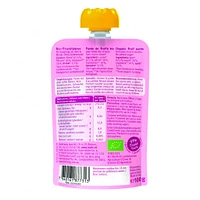 Organic Pouch - Pear Pony - Pear, Peach, Raspberries with Spelt (from 8 months)
