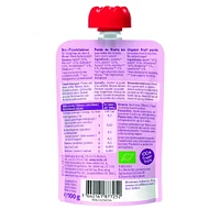 Purée Bio - Berry Puppy - Pomme, Pêche et Fruits (À partir de 8 mois)
