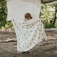 4-Layer Muslin Blanket Twin Bed Size - Fern