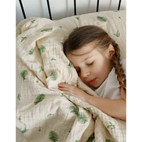 4-Layer Muslin Blanket Twin Bed Size - Fern
