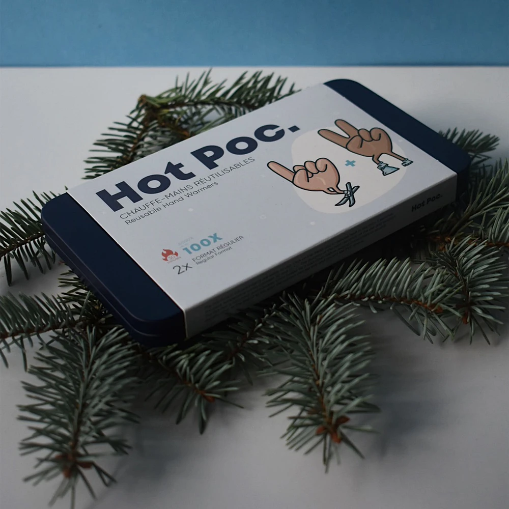 Case (2 regular) - Hot Poc Reusable Hand Warmers