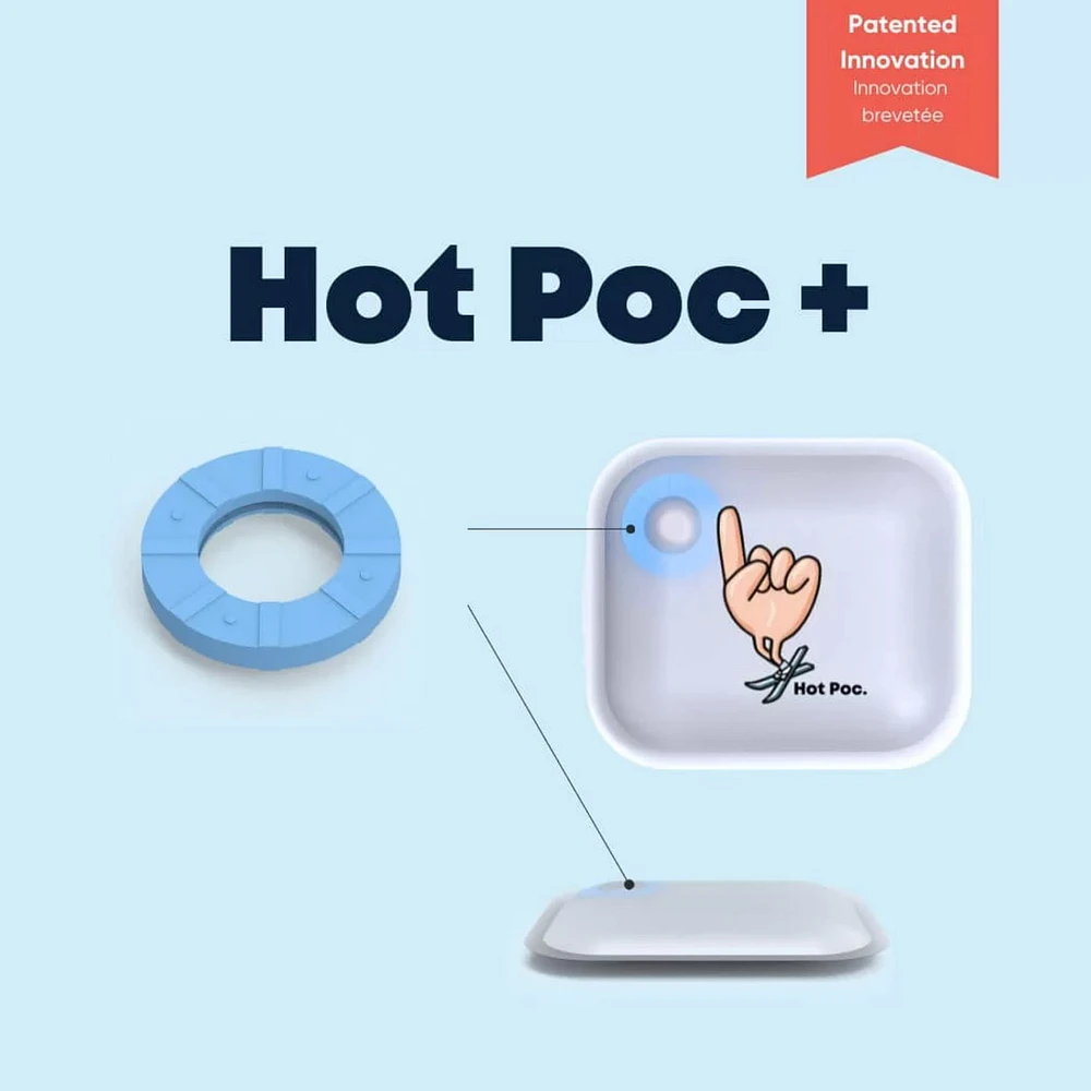Boîtier (4 réguliers) – Chauffe-mains réutilisables Hot Poc