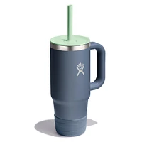 24oz Travel Tumbler - Grey/Green