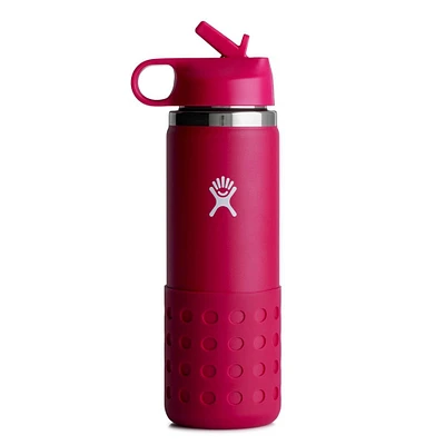 Bouteille 20oz Wide Mouth Hydro Flask - Rouge