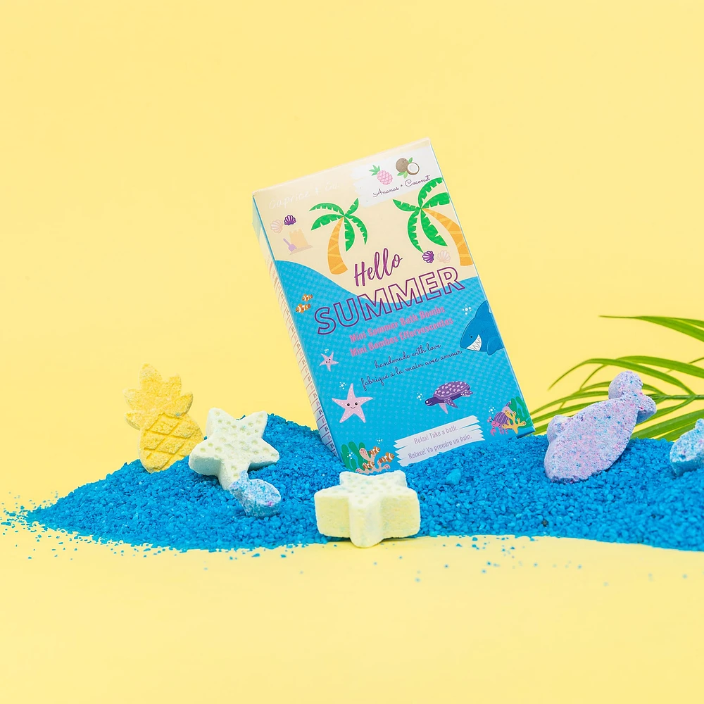 Mini Bath Bombs - Hello Summer