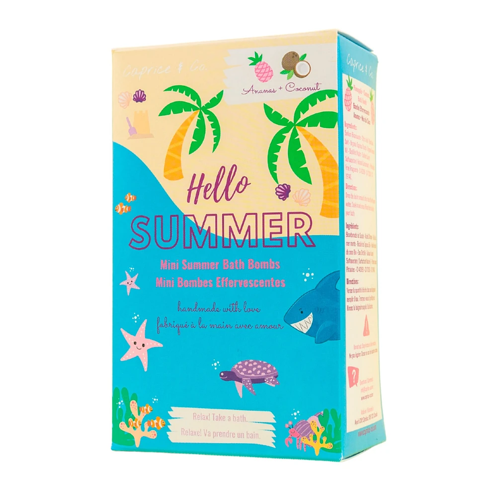 Mini Bath Bombs - Hello Summer