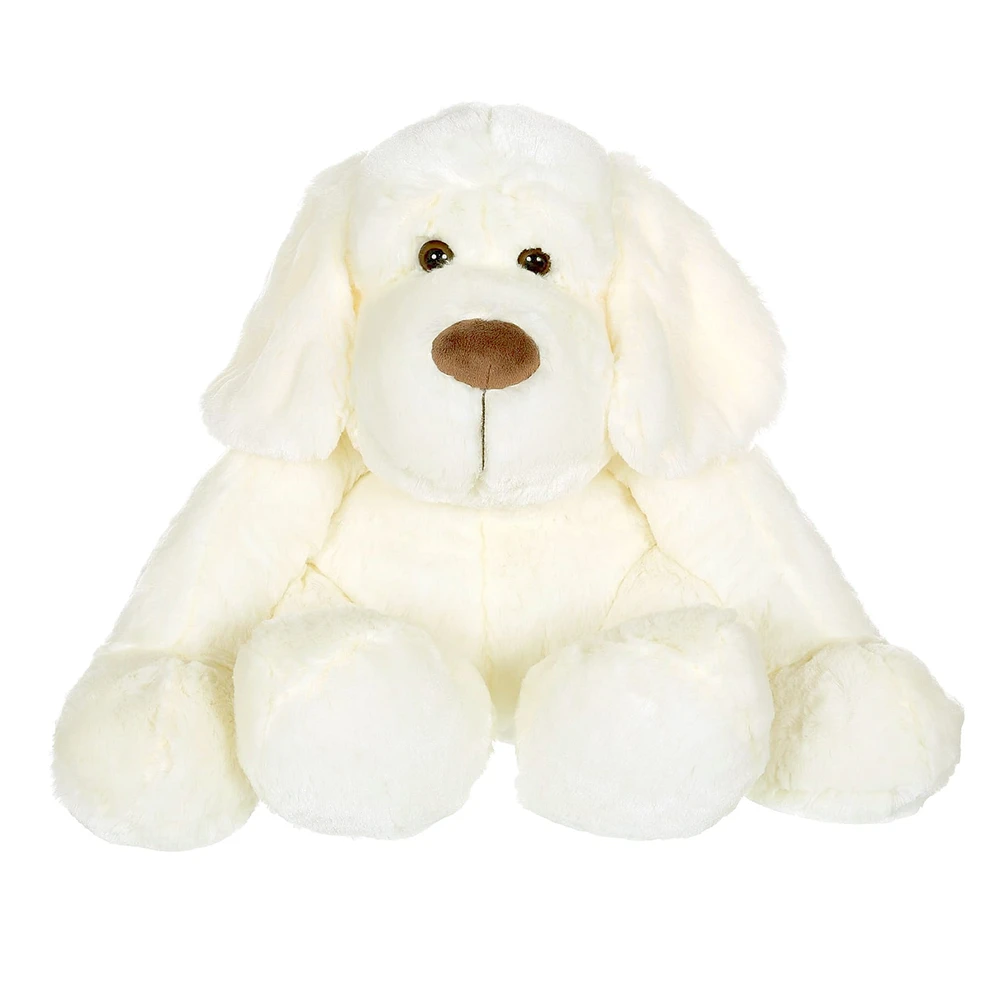 Dog Plush 20'' - Cream