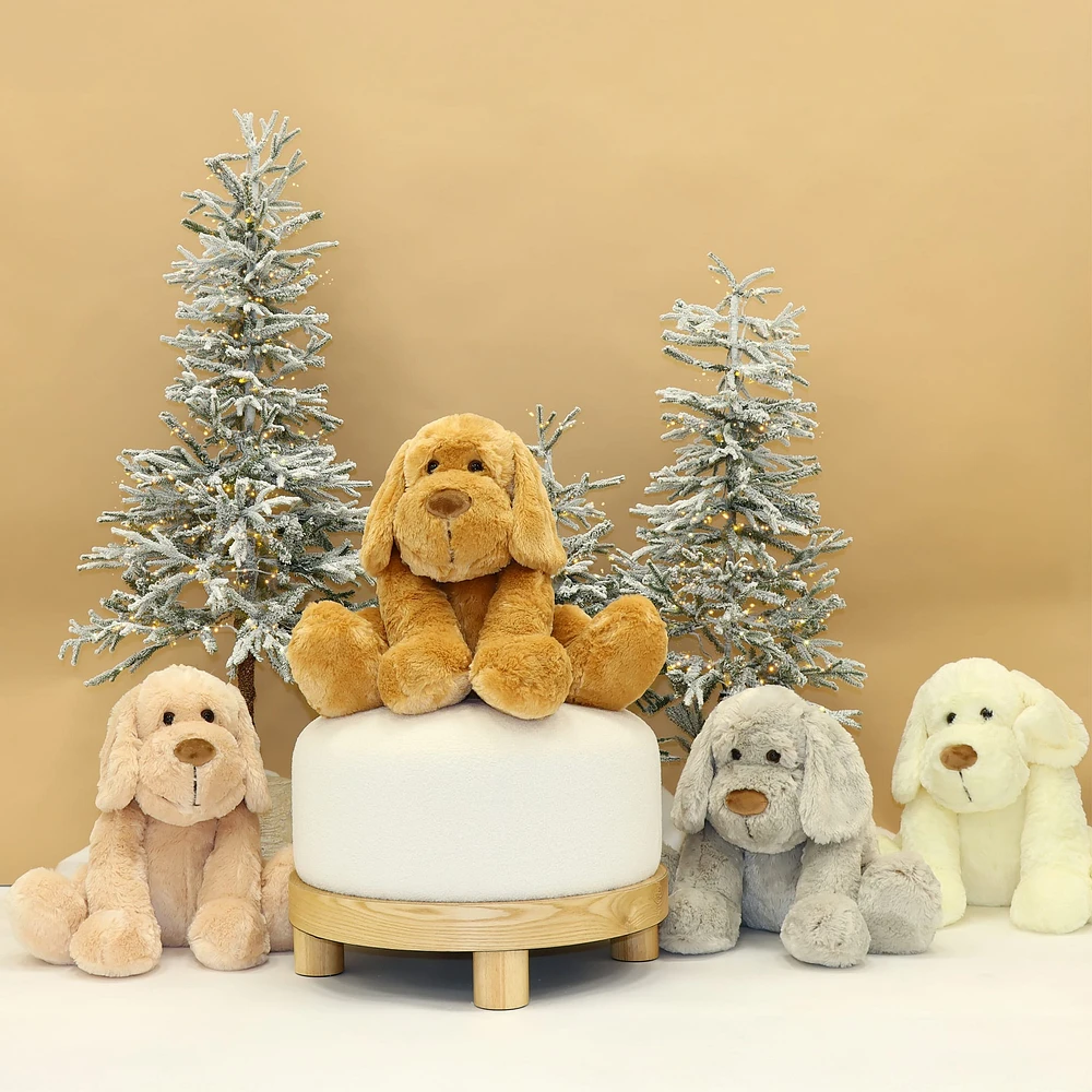 Dog Plush 20'' - Cream