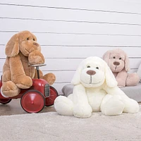 Dog Plush 20'' - Cream