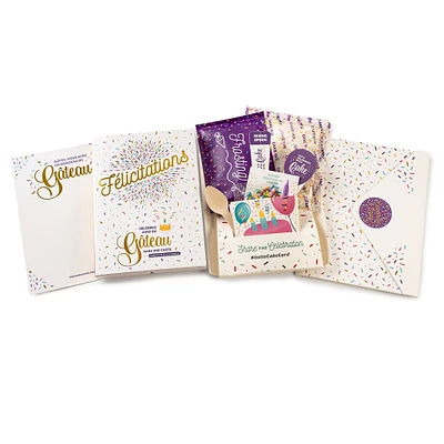 Wish Card + Instant Vanilla Cake - Félicitations