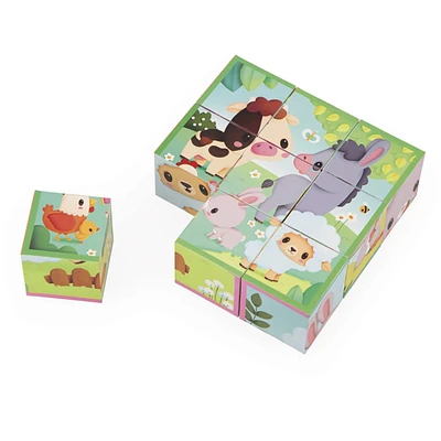 Farm Animal Cubes 