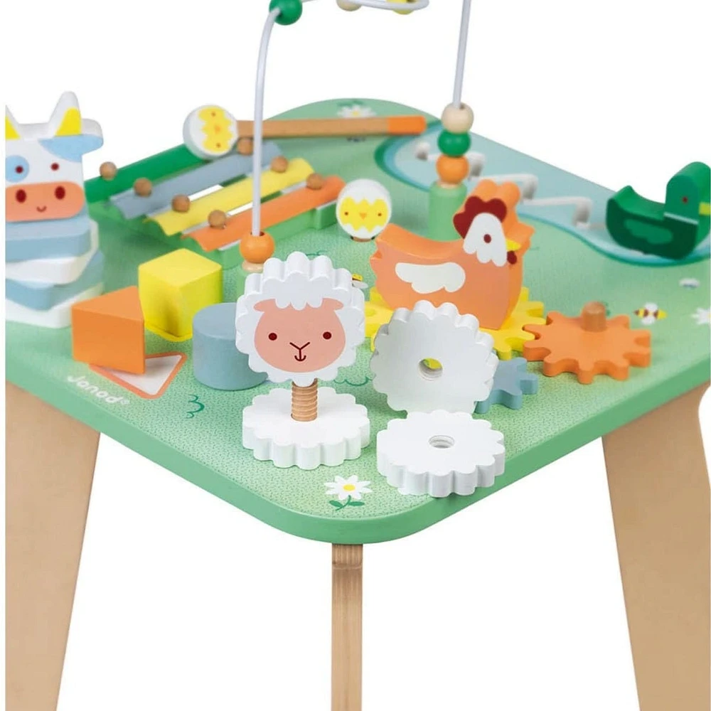 Wooden Activity Table - Pretty Meadow