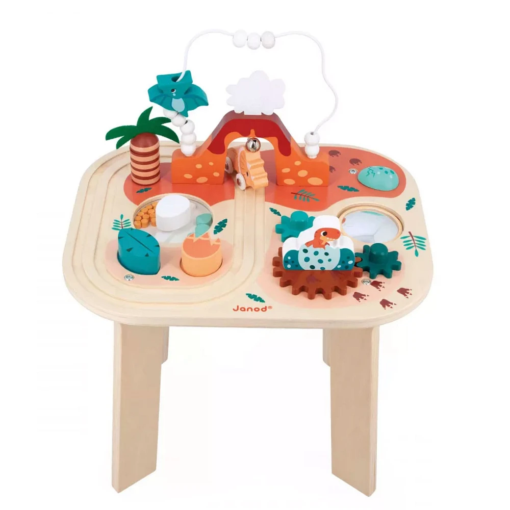 Wooden Activity Table - Dino