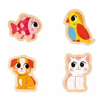 4 Progressive Puzzles - Pet