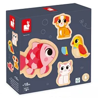 4 Progressive Puzzles - Pet