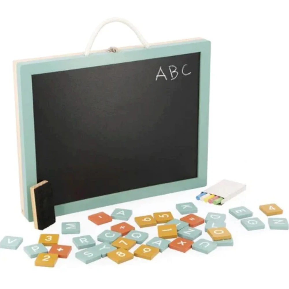 Tableau Magnétique 4 En 1 et Craie Portable