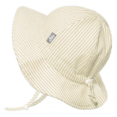 Striped Cotton UV Hat 2-5y