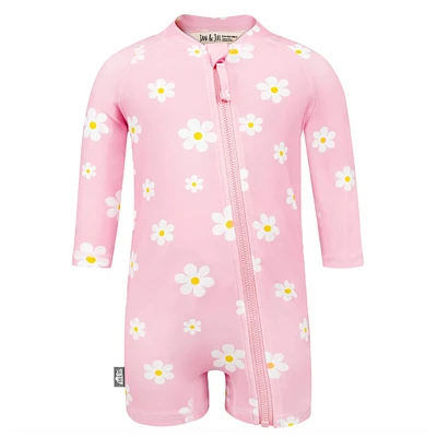 Pink Daisy UV Swimsuit 2-4y