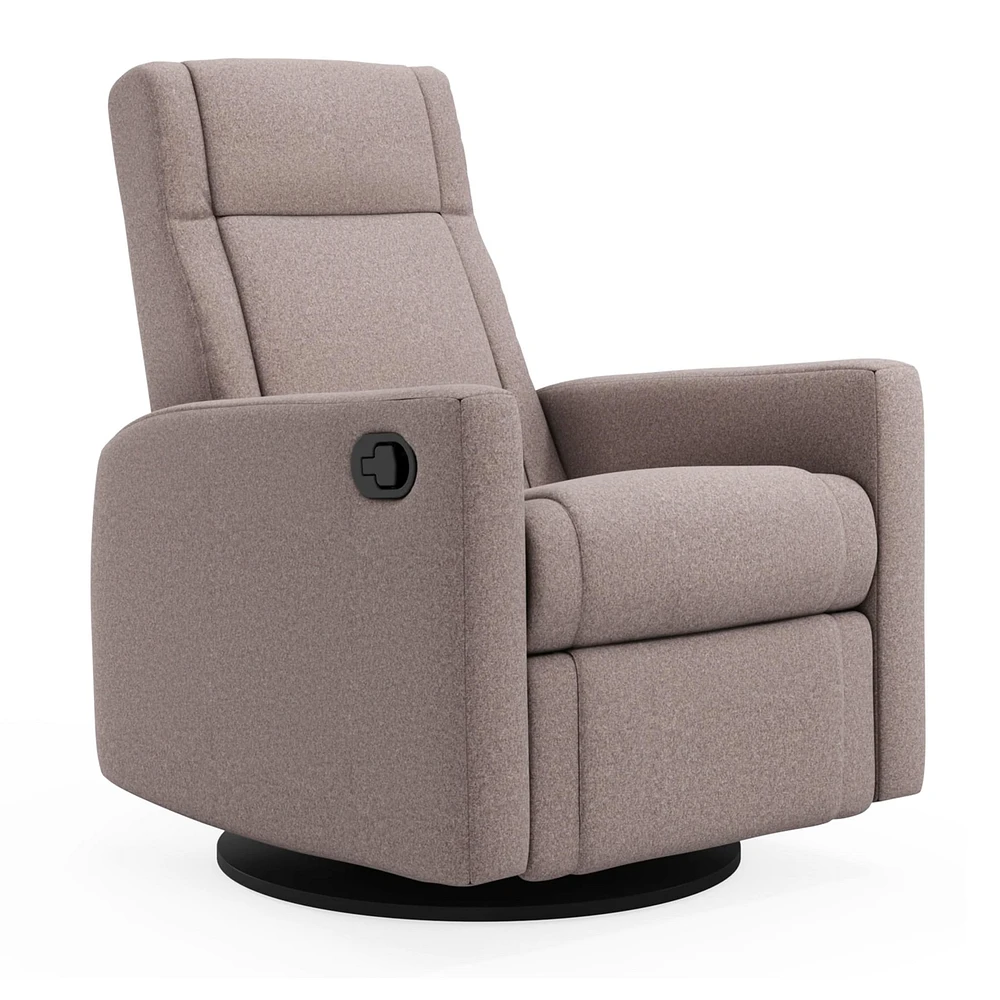 Rocking and Swivel Armchair Nelly - Arlo Beige